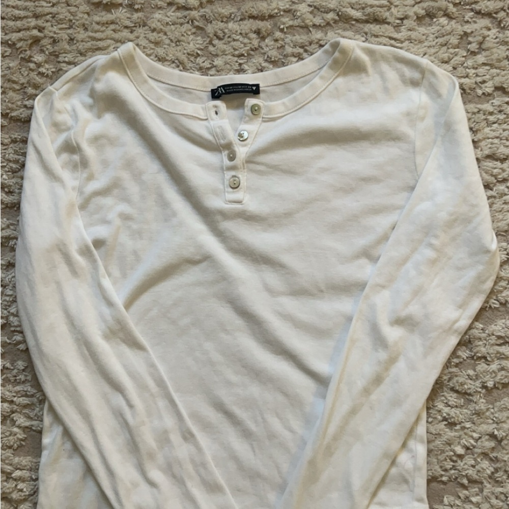 zara whit long sleeve